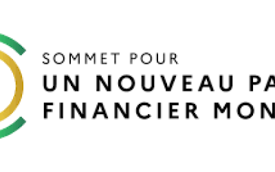Tenue du Sommet de Paris "Pour un nouveau pacte financier mondial" les ...